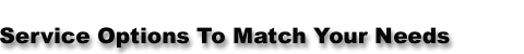 Telecom Management Software : Service Options To Match Your Needs