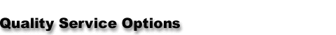 Quality Service Options : Telecom Billing Audit & Telecom Consultant