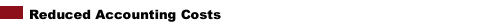 Reduced Accounting Costs : Telecom Audit & Telecommunications Contract