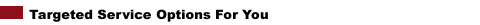 Targeted Service Options For You : Telecom Billing Audit Services